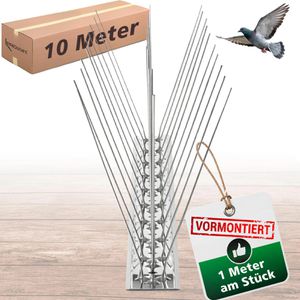 Vogelabwehr PRIOstahl Taubenspikes, 10 Meter