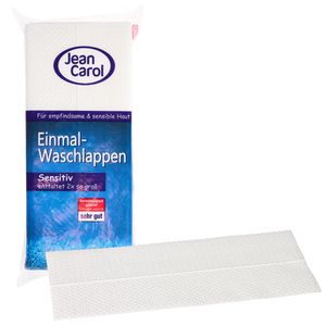 Einmalwaschlappen Jean-Carol Sensitiv