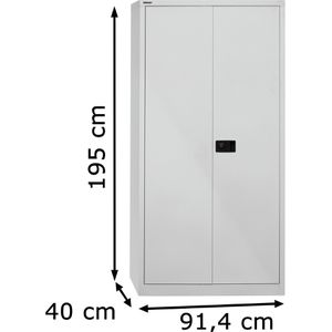 Produktbild für Aktenschrank Bisley E782A04, aus Metall