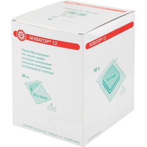 Produktbild für Vlieskompressen Nobamed Nobatop 12, 6-lagig, steril