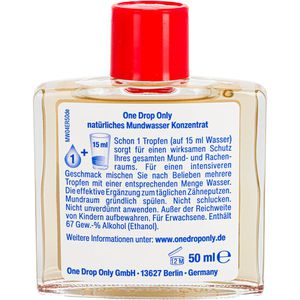 Produktbild für Mundspülung One-Drop-Only Mundwasser Konzentrat