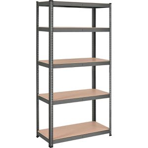 Produktbild für Schwerlastregal Songmics 5 Holzböden