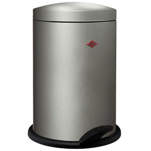 Mülleimer Wesco 116 Alpha, neusilber