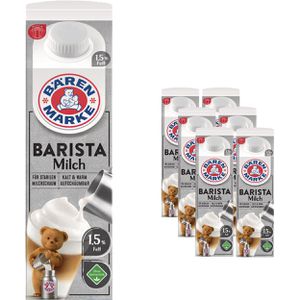 Milch Bärenmarke fettarme H-Baristamilch, Fettgehalt 1,5%
