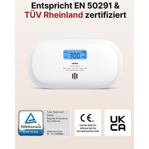Produktbild für CO-Melder X-Sense XC0C-iR, mit Batterie