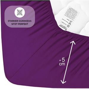 Produktbild für Spannbettlaken Buymax Jersey, 70 x 140 cm