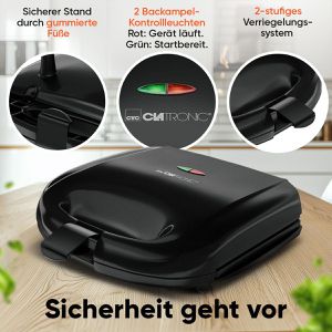 Produktbild für Sandwichmaker Clatronic ST 3814