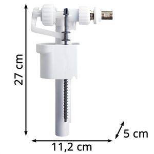 Produktbild für Füllventil Cornat Uni Spülkasten-Füllventil T360796, 3/8 Zoll
