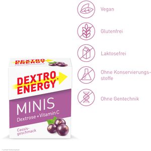 Produktbild für Traubenzucker Dextro Energy Minis Johannisbeere