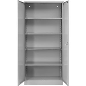 Werkzeugschrank G-Office FLC.196/NV, aus Metall, lichtgrau