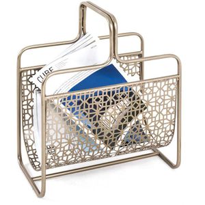 Zeitungsständer Haku-Möbel 8274, aus Metall