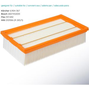 Produktbild für Staubsauger-Filter McFilter Flachfaltenfilter XF1647