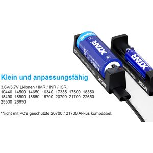 Produktbild für Akku-Ladegerät Xtar MC1