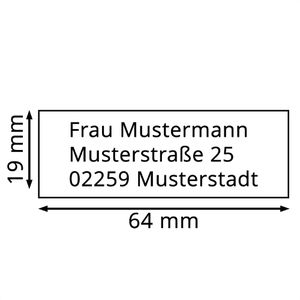 Produktbild für Dymo-Etiketten Dymo 2112284, weiß