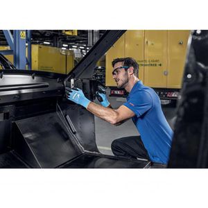Produktbild für Schutzbrille Uvex i-5 9183265, anthrazit-blau, Bügelbrille