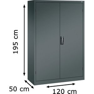 Produktbild für Magazinschrank CP-Möbel Acurado, anthrazit