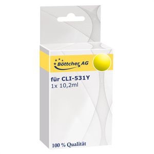 Produktbild für Tinte Böttcher-AG für Canon CLI-531Y