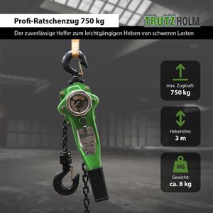 Produktbild für Kettenzug Trutzholm 41798, Hebelzug