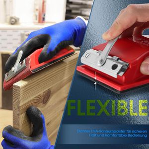 Produktbild für Handschleifer S&amp;R Schleifpapier-Set, 81-teilig