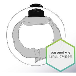 Produktbild für Staubsaugerbeutel McFilter NI 18, 10 Stück