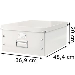 Produktbild für Aufbewahrungsbox Leitz 6045-00-01 Click&amp;Store, 36L
