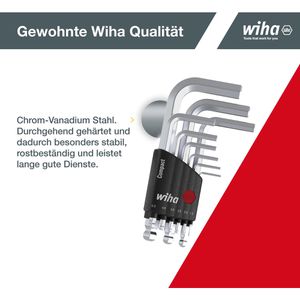 Produktbild für Sechskantschlüssel Wiha 369KH9, 40410