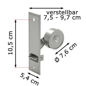 Produktbild für Gurtwickler Bauheld mit Lochabstand 105mm