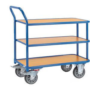 Tischwagen Fetra 2610, aus Metall & Holz