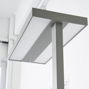 Produktbild für Stehlampe LEDmaxx Lara Up&amp;Down LED, silber, 195 cm