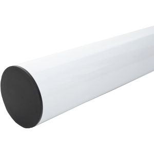 Produktbild für Tischbein Mendler HWC-H35, weiß aus Metall