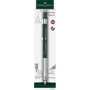 Produktbild für Druckbleistift Faber-Castell TK-Fine Vario L, grün, Kunststoff