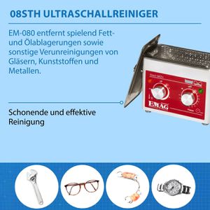 Produktbild für Ultraschallreinigungsgerät Emag Emmi 08 STH