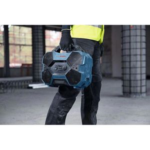 Produktbild für Bluetooth-Lautsprecher Bosch GPB 18V-6 C, blau, Akku 12V/18V