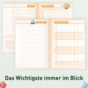 Produktbild für Schülerkalender Häfft Grundschul-Hausaufgabenheft Fußball