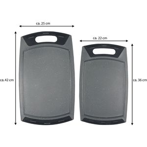 Produktbild für Schneidebrett STONELINE 9403 aus Kunststoff