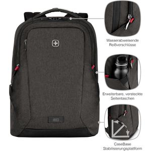 Produktbild für Laptop-Rucksack Wenger MX Professional, 611641, anthrazit