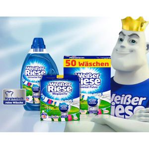 Weißer Riese Universal Gel Vollwaschmittel, 22 WL 990 Ml - Flasche Kaufen