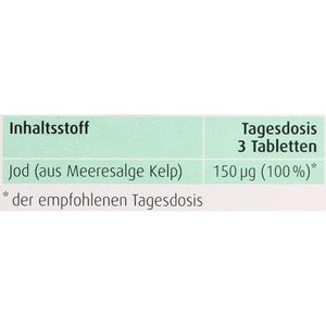 Produktbild für Jod A.Vogel Kelp, 120 Tabletten