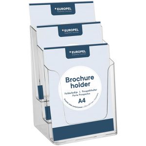 Produktbild für Prospekthalter Europel 350101, transparent