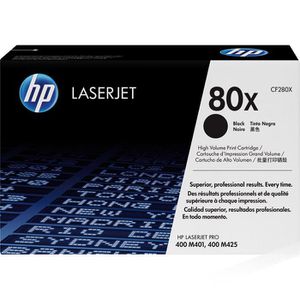 Toner HP 80X, CF280X schwarz