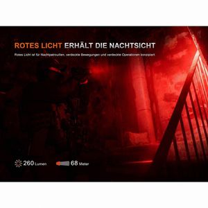 Produktbild für Taschenlampe Fenix TK28R, LED, aufladbar
