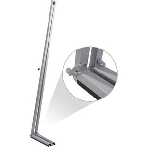 Produktbild für Staffelei Sprintis Aluminium, mit Tragetasche, silber