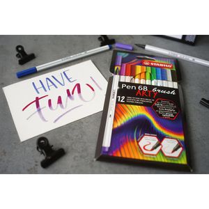 Produktbild für Brush-Pen Stabilo Pen 68 brush ARTY, 568/12-21-20