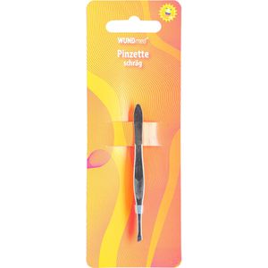 Produktbild für Pinzette WUNDmed 06-016, Länge 8,6 cm, Edelstahl poliert