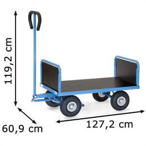 Produktbild für Handwagen Fetra 4021L, mit 2 Stirnwänden