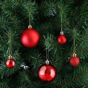 Produktbild für Weihnachtskugeln Deuba 103312, rot