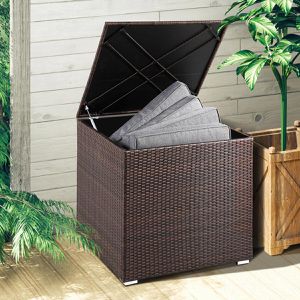 Produktbild für Gartenbox CASARIA 108954, aus Polyrattan