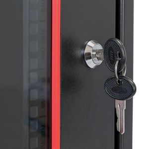 Produktbild für Netzwerkschrank HMF 66409-02, 19 Zoll
