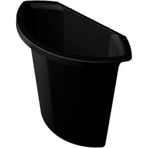 Produktbild für Abfalleinsatz Helit H6106995 the collector schwarz