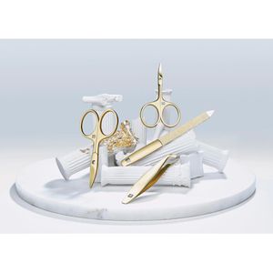 Produktbild für Nagelfeile Zwilling Saphir Premium, Gold Edition, Edelstahl